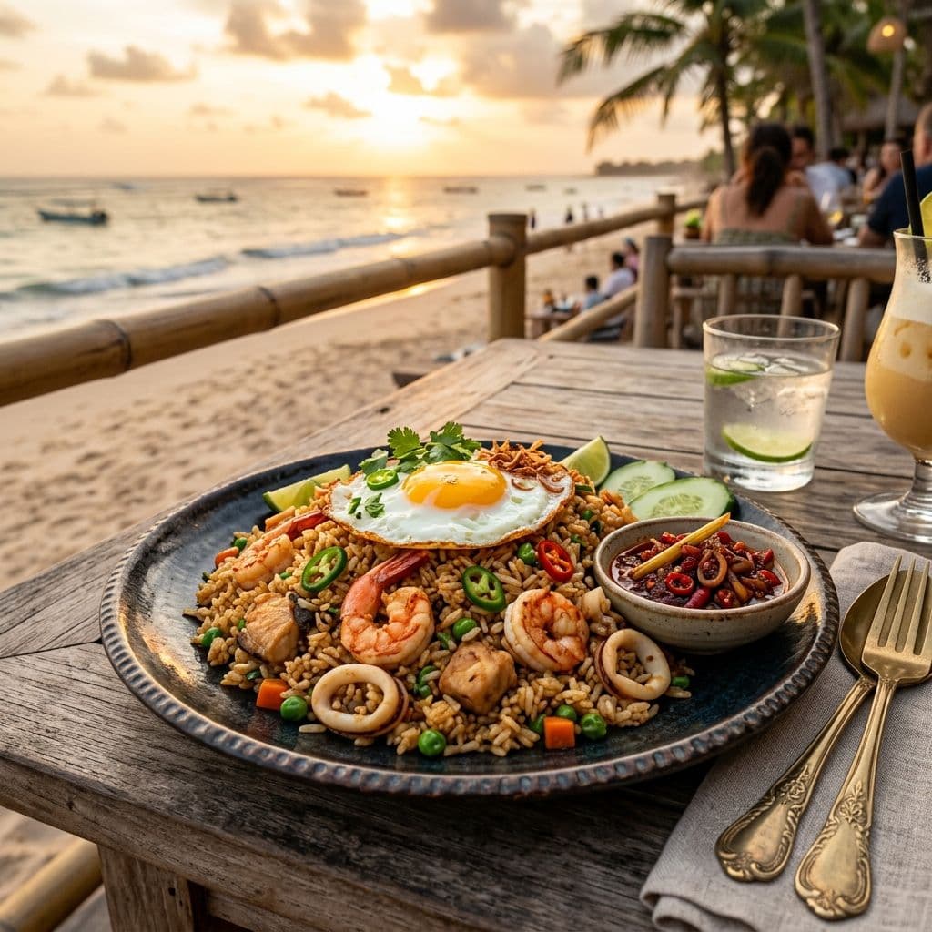 Nasi Goreng Seafood Sambal Cumi