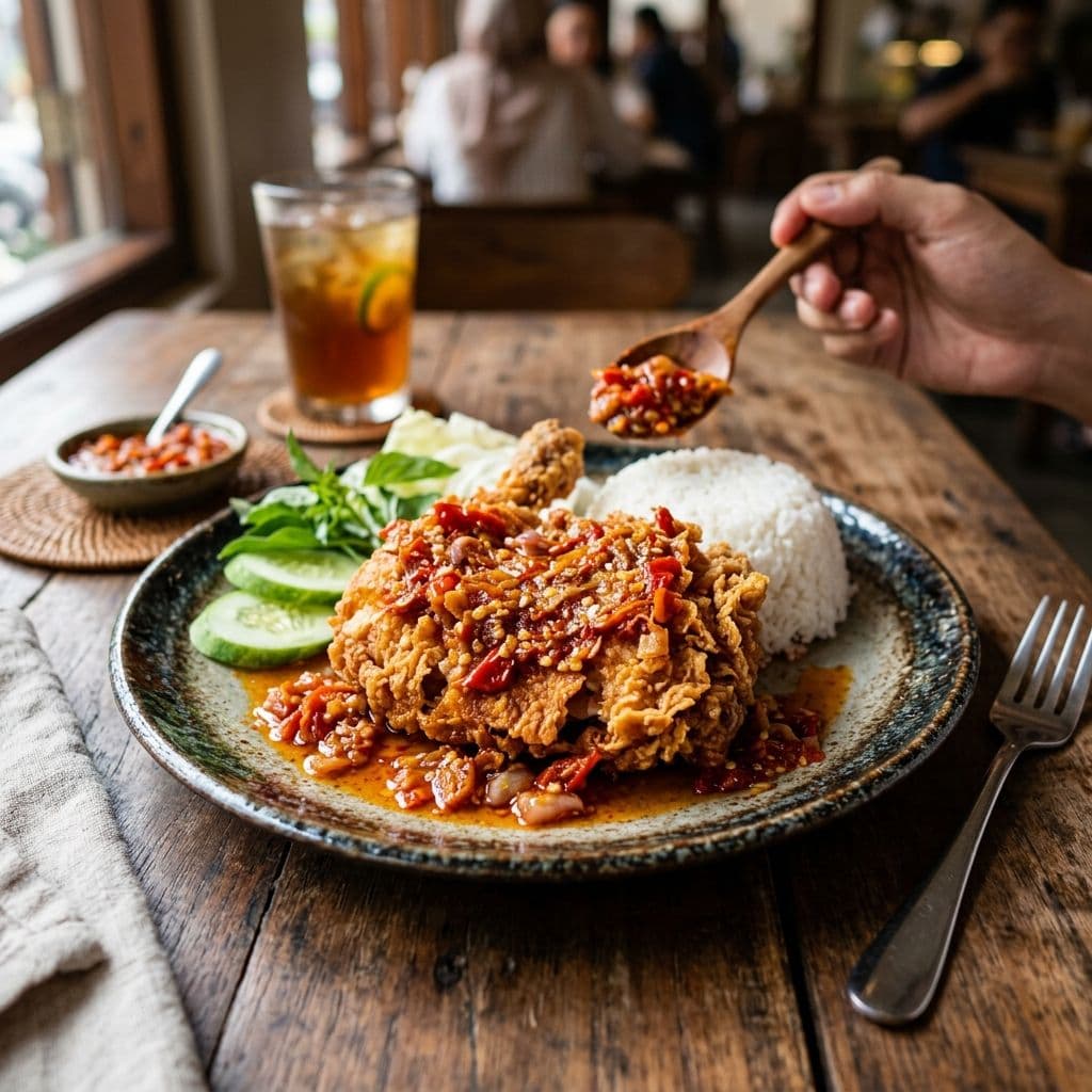 Ayam Geprek Sambal Bawang Josjis